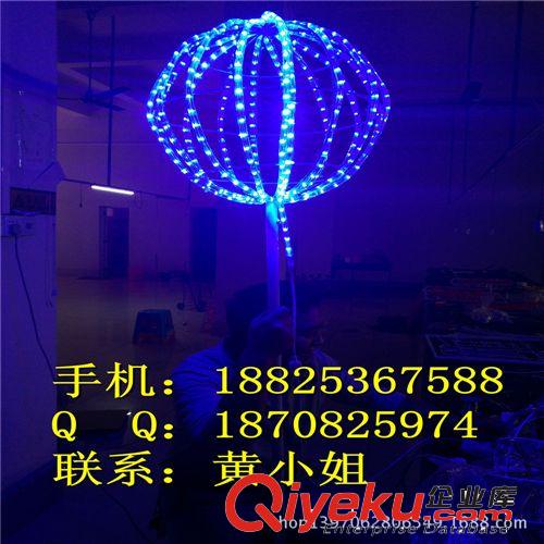 亮化工程燈 街道美化樹燈 紅色造型燈 海南路燈桿造型燈廠家原始圖片3