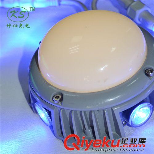 LED裝飾燈 坤仕LED全彩點(diǎn)光源工程亮化外墻裝飾十字星光燈5050防水點(diǎn)光源5W原始圖片2