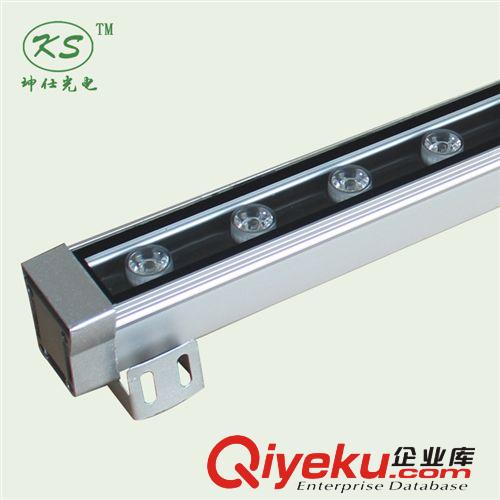 LED洗墻燈 坤仕大功率LED洗墻燈 單色RGB廠家批發(fā)LED七彩線條洗墻燈高亮度原始圖片3