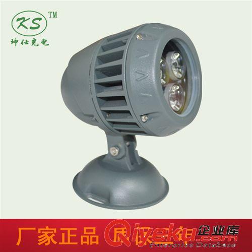 LED水底燈 坤仕LED水底射燈3W彩光 戶外形象景觀照明射燈鏡前水池塘假山燈