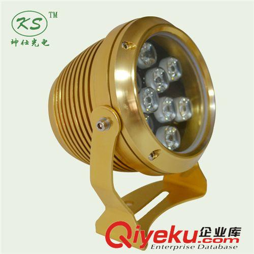 LED水底燈 坤仕9W led水底燈水下燈射燈噴泉景觀照明燈水底照明射燈防水原始圖片2