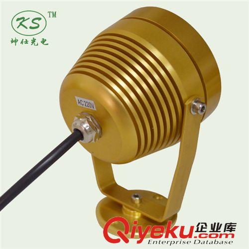 LED水底燈 坤仕景觀led水底投射燈防水5w投光燈別墅水池燈高亮魚缸燈熱賣款原始圖片3