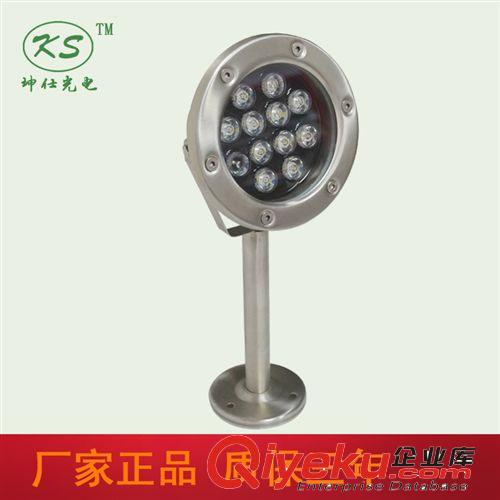 LED水底燈 LED噴泉燈水底燈水池燈水下景觀燈防水戶外射燈RGB七彩變色12V24V