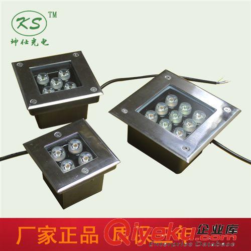 LED地埋燈 坤LED大功率埋地?zé)魬敉饬粱彰鳠艟邚V場公園街道工程專用地埋燈