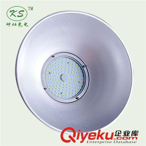 LED工礦燈 坤仕LED工礦燈50W廠房燈工廠車間照明用燈30W80瓦高天棚倉庫吊燈