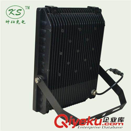 LED投光燈 坤仕led投光燈100W投光燈 防水廣告牌射燈工程泛光燈 戶外投光燈原始圖片2