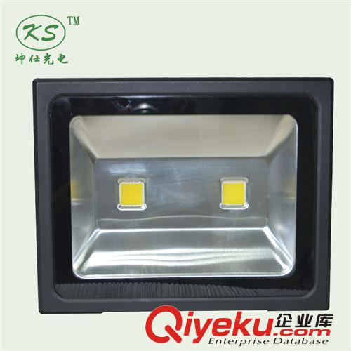 LED投光燈 坤仕LED投光燈100W 戶外廣告招牌投射燈 工礦燈 戶外防水投光燈原始圖片2