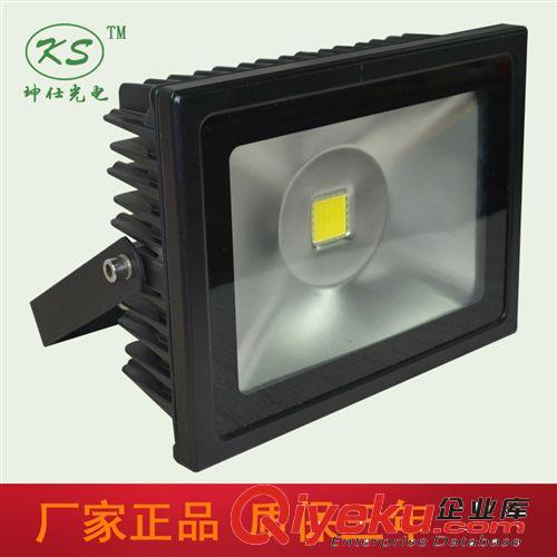 LED投光燈 坤仕led投光燈100w泛光戶外防水射燈50w150w室外招牌工程廣告燈