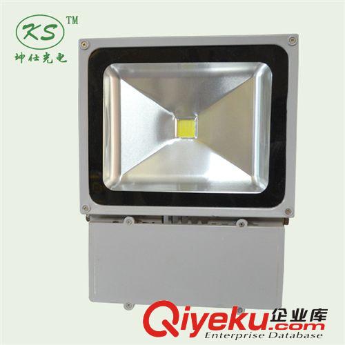 LED投光燈 坤仕LED投光燈10W -150W防水廠房車間戶外廣告投射燈室外泛光燈