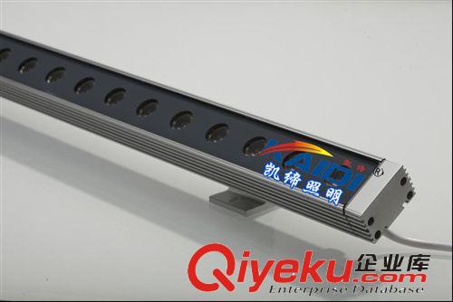 LED洗墻燈 led洗墻燈18W24W36W單色七彩內控外控大功率線條燈橋梁射燈