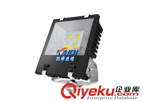 LED投光燈 LED 超高亮工程專用投光燈 集成大功率新款射燈帶反光罩黑色外殼原始圖片2