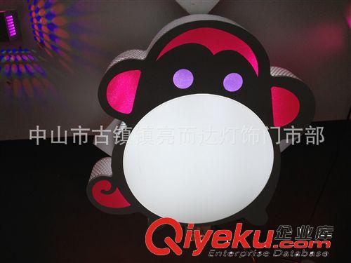 室內(nèi)商業(yè)照明燈具 （月銷量10萬套）卡通熊貓吸頂燈