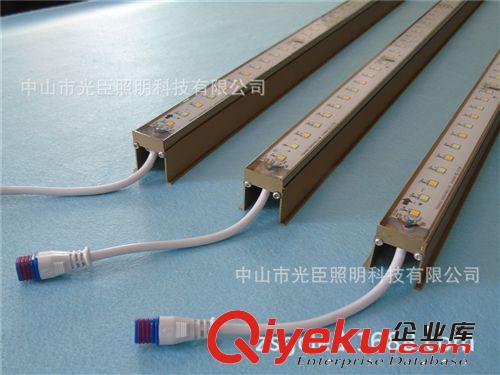 LED貼片線條燈 光臣照明LED洗墻燈 防水硬燈條  30*30護欄管 高亮度工程{sx}原始圖片3