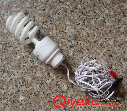12V直流節(jié)能燈帶線帶鱷魚夾 12V球泡節(jié)能燈 古鎮(zhèn)工廠供應(yīng)純?nèi)庠纯钍蕉鄻踊袃|DC12V節(jié)能環(huán)保節(jié)能燈原始圖片3