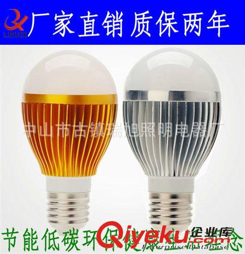 LED球泡燈 廠家直供led球泡燈 e27熱銷貼片節能燈泡 led鋁殼球泡燈原始圖片2