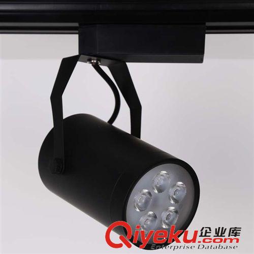 導軌燈 白色導軌燈 LED軌道射燈服裝店裝修燈飾 led吸頂射燈 3w12w18w原始圖片2
