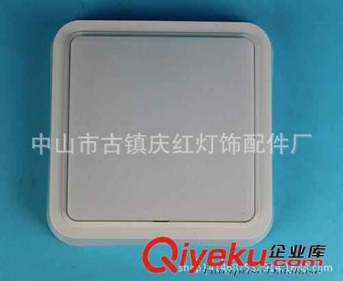 LED廚衛燈奶白面系列 中山古鎮 廠家直銷  LED廚衛燈 8W奶白面明裝方形原始圖片2