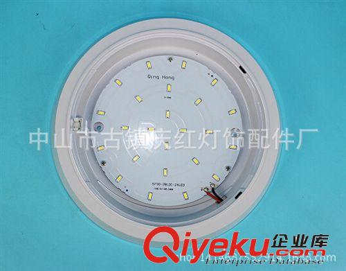 LED廚衛燈奶白面系列 中山古鎮 LED廚衛燈廠家直銷   15W明裝圓形  奶白面原始圖片2