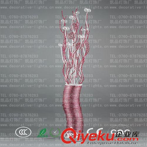 工程訂做類燈具Engineering customi 【企業(yè)集采】落地?zé)翡X線燈 鋁絲燈藝術(shù)燈飾Aluminum floor lamp原始圖片2