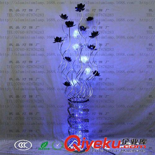 工程訂做類燈具Engineering customi 鋁絲落地?zé)?藝術(shù)燈飾個(gè)性制創(chuàng)意燈具Aluminum lamp原始圖片3