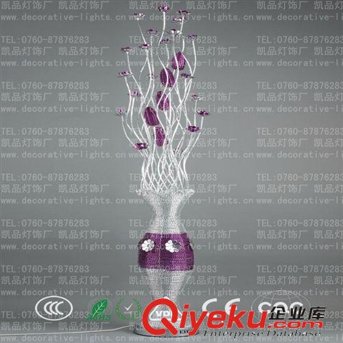 婚慶裝飾燈Wedding decorative li 【伙拼】鋁線鋁絲藝術(shù)燈花瓶裝飾落地?zé)羰止ぞ幙桝luminum lamp原始圖片3