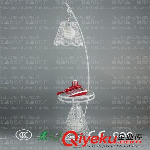 婚慶裝飾燈Wedding decorative li 鋁絲藝術(shù)燈飾 電話落地?zé)綦娫捈軇?chuàng)意燈飾燈具小家具Aluminum lamp原始圖片2