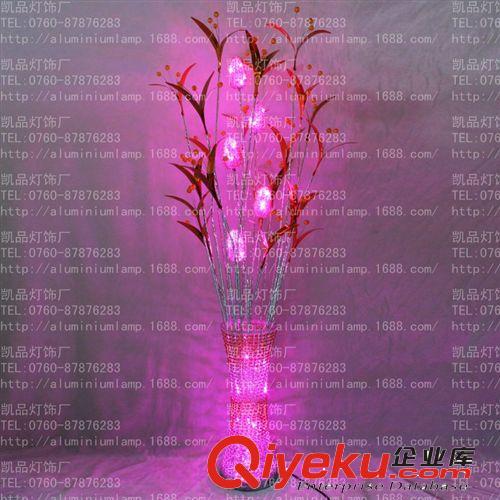 婚慶裝飾燈Wedding decorative li 新款創(chuàng)意gd鋁線鋁絲藝術(shù)花瓶落地?zé)魰T專享原始圖片3