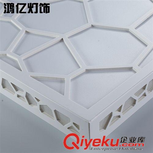吸頂燈 {zx1}款LED吸頂燈現代雕花鏤空簡約客廳吸頂燈長方臥室LED吸頂燈原始圖片3