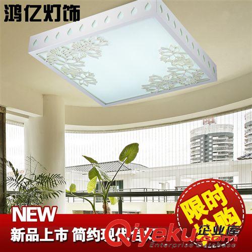吸頂燈 {zx1}爆款LED吸頂燈 現(xiàn)代雕花裝飾簡(jiǎn)約臥室客廳吸頂燈原始圖片2