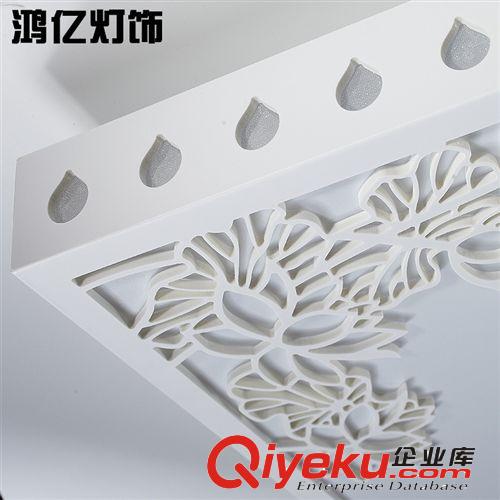 吸頂燈 {zx1}爆款LED吸頂燈 現(xiàn)代雕花裝飾簡(jiǎn)約臥室客廳吸頂燈原始圖片3