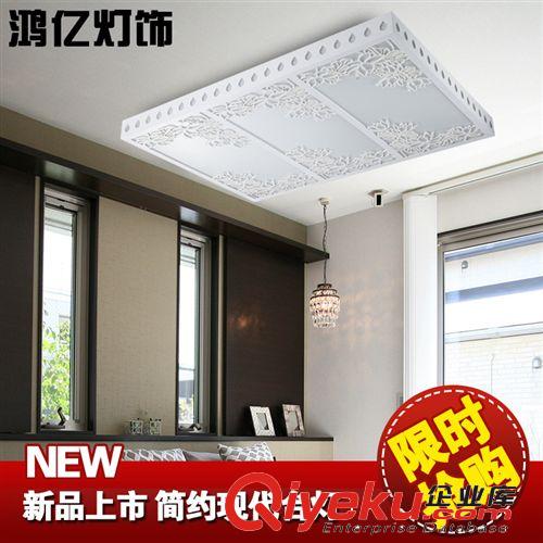 吸頂燈 {zx1}爆款LED吸頂燈 現(xiàn)代雕花裝飾簡(jiǎn)約臥室客廳吸頂燈