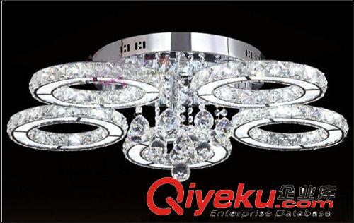 LED裝飾燈 客廳燈 水晶燈 LED 吸頂燈 酒店工程 簡約現(xiàn)代臥室燈 時尚不銹鋼