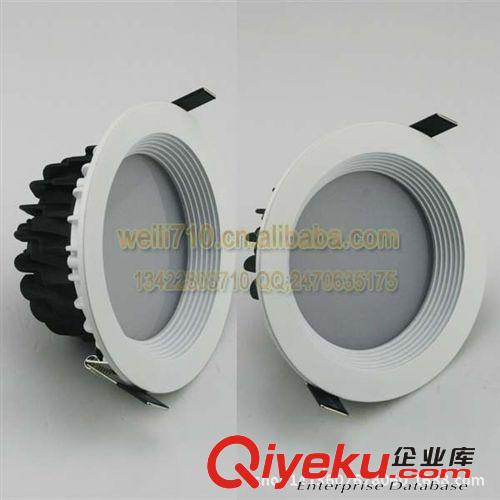 LED筒燈 LED筒燈外殼 天花燈燈具 壓鑄筒燈3.5寸