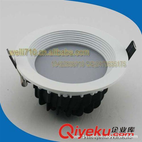 LED筒燈 LED筒燈外殼 天花燈燈具 壓鑄筒燈3.5寸