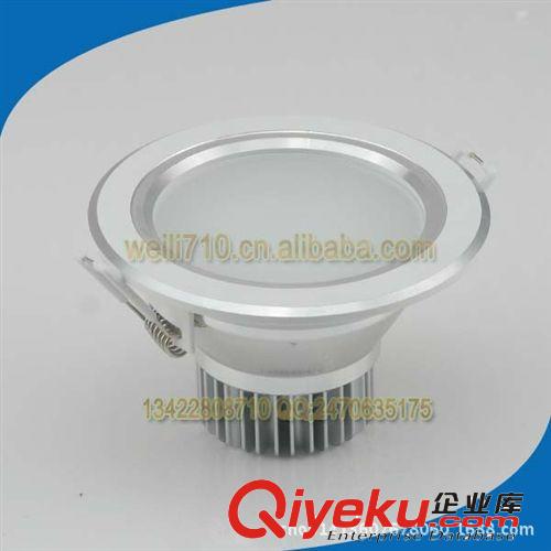 LED筒燈 LED室內車鋁白色天花筒燈外殼 筒燈外殼套件2.5寸