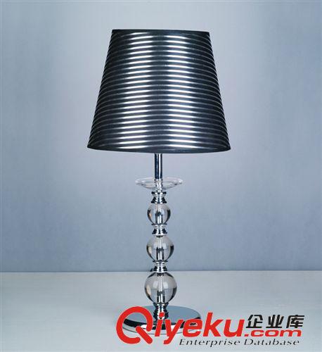 普通照明臺燈 優品 水晶臺燈臥室床頭客廳書房酒店工程現代臺燈落地燈定做H820
