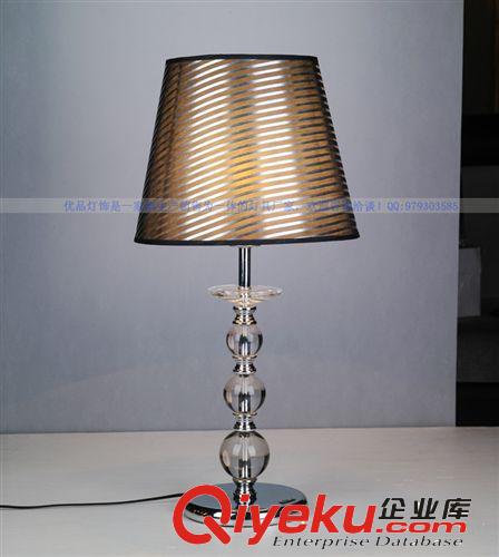 普通照明臺燈 優(yōu)品 水晶臺燈臥室床頭客廳書房酒店工程現(xiàn)代臺燈落地?zé)舳ㄗ鯤820原始圖片2
