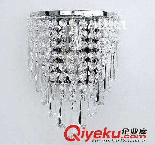 壁燈 現(xiàn)代簡約gd水晶壁燈 客廳臥室酒店水晶壁燈 酒店客房墻壁水晶燈原始圖片2