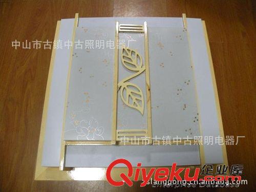 LED方形羊皮燈 【LED】廠家生產gd方形羊皮吸頂燈，木質羊皮燈，高xjb原始圖片2