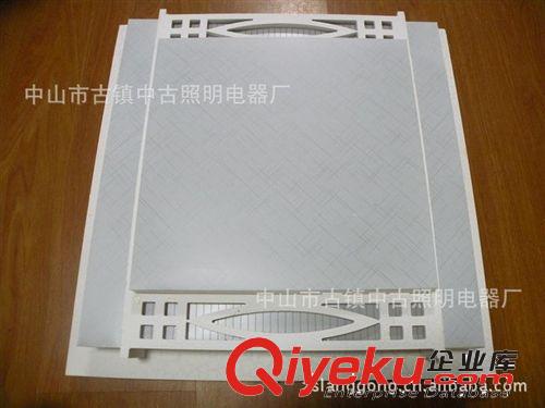 LED方形羊皮燈 客廳臥室酒店家具實木中號羊皮燈【LED吸頂燈】原始圖片2