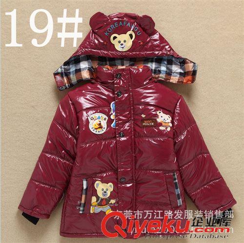 兒童服裝 庫存童裝加厚棉衣 多款時尚兒童棉服批發(fā) 爆款童裝冬服批發(fā)處理原始圖片2