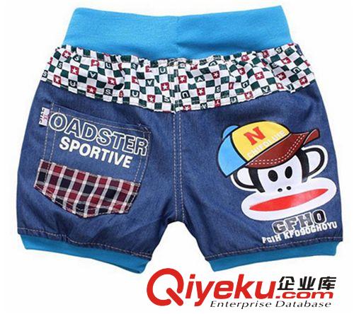 兒童服裝 2014外貿夏季新款牛仔褲 中小童褲 地攤童裝 夜市zg 批發{sx}原始圖片2