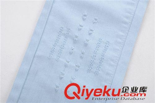 2014夏天新款 2014夏季新款韓版時尚淺色顯瘦破洞女式彈力鉛筆小腳牛仔褲批發
