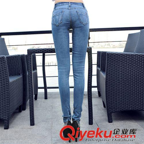 tg產品/私密款 BL8836韓版女裝彈力小腳鉛筆褲 女式牛仔褲 修身四季裝女褲批發