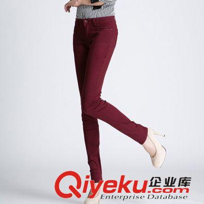 2014初秋新品 時代設計 2014新款韓版 小腳褲 糖果色精品女裝休閑褲 廠家批發