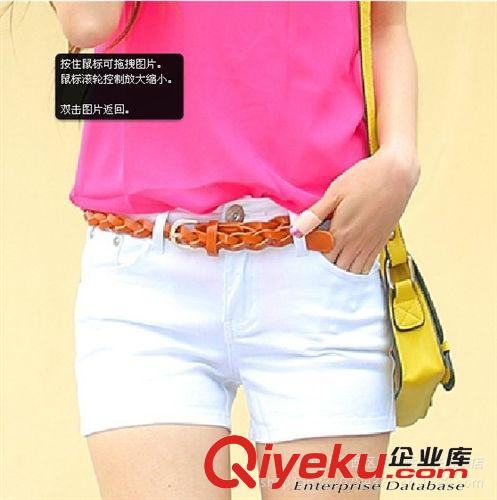 2013短褲 韓版潮流牛仔褲女爆款修身牛仔吃那個褲女