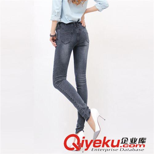 {zx1}牛仔褲 森瓦新款秋裝做舊鉛筆褲小腳褲牛仔褲女韓版修身顯瘦潮褲誠招代理
