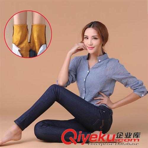 爆款專區(qū) 韓國(guó)原單小腳鉛筆褲女式牛仔長(zhǎng)褲中腰彈力 顯瘦百搭新女褲 靴褲