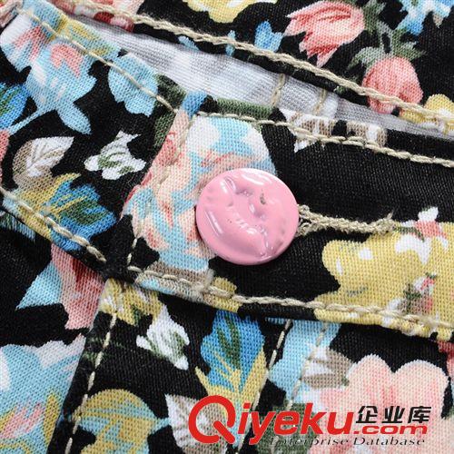 花褲子 2014秋季爆款廠家直銷小腳鉛筆褲花色褲子1件代發(fā)原始圖片3