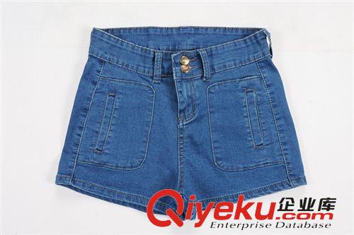 牛仔短褲 秋季女裝 褲子 牛仔短褲 爆款一件代發韓版 牛仔褲 淘寶代理短褲原始圖片2